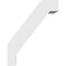 Ekena Millwork 5-in. W x 14-in. D x 18-in. H Burlington Architectural Grade PVC Knee Brace BRCP05X14X18BUR - alternate 3